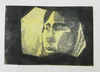 Inuit Frau gelb